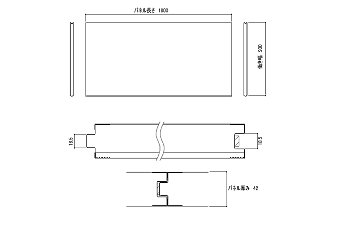 パネル形状